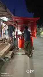 Cook for food stall evening time