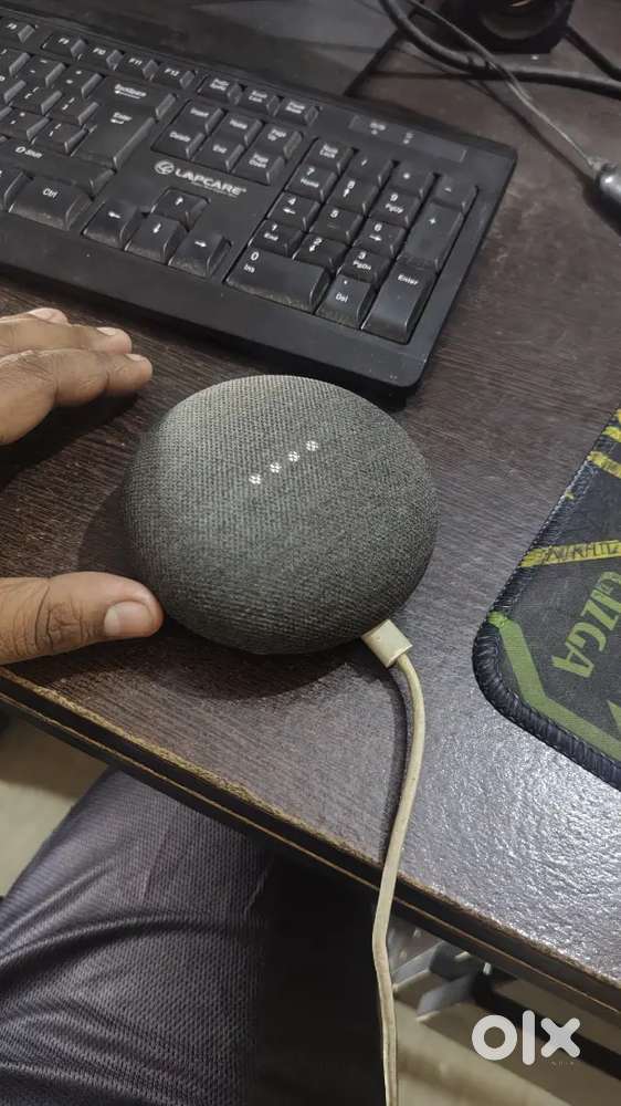 Google home mini smart speaker