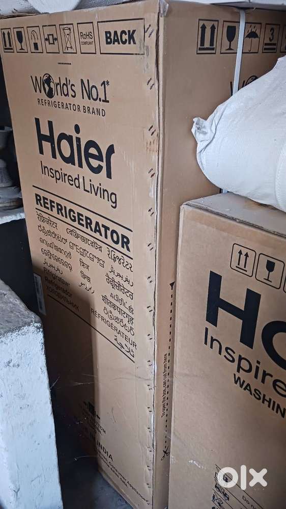 HAIER 195 LITRES HRD-2103PMR 3 STAR MARINE ROSE- REFHA1207