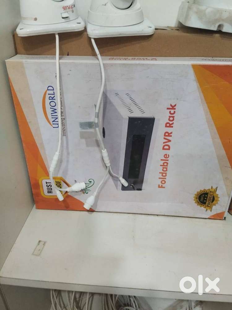 One Month old CCTV Cameras (9), Monitor , Cable