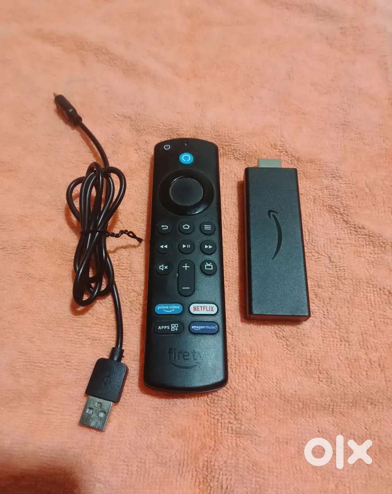 Fire TV stick 4K with remote control