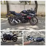 Sports Bike black colourex