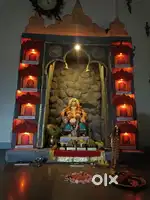 Ganpati decoration of ashtavinayak