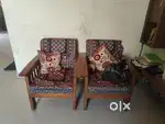 Teak Sofa set 3+2