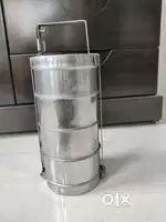 Stainless Steel Commercial Tiffin 5 Containers,4 Ltr Each Container