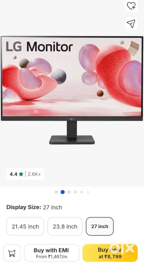 Brand New LG Monitor 27 inch