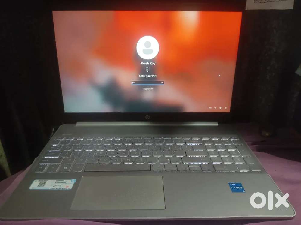 20 months old HP laptop is on sale