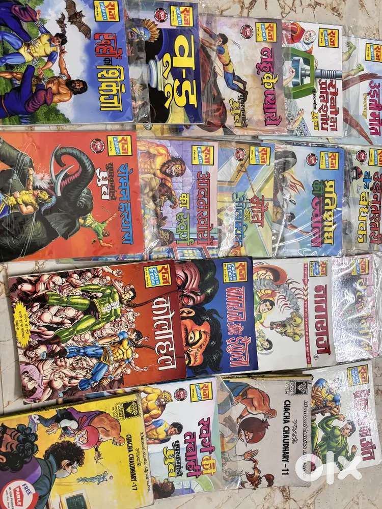 Comics nagraj , chacha chaudhary, dhruv