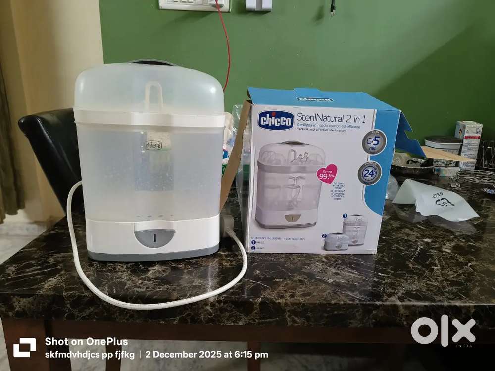 Chicco feeding bottle sterilizer