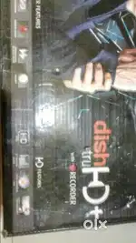 USED - Dishtv HD Set-Top Box With Recording and Card (Without Antenna)