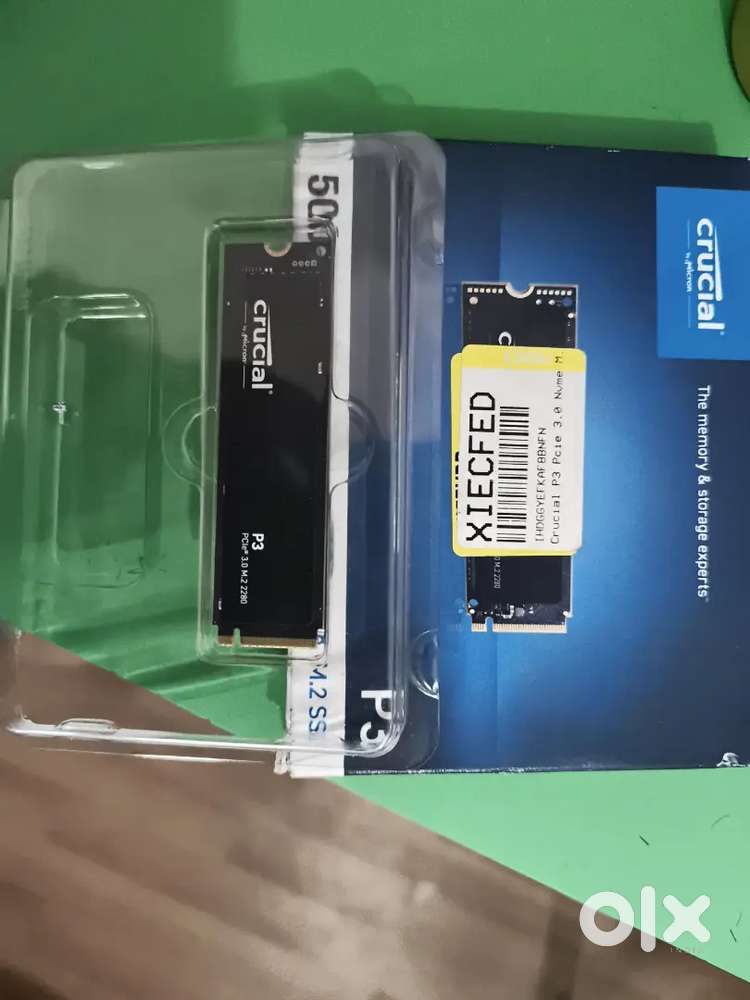 Crucial 500 GB nvme ssd Brand New