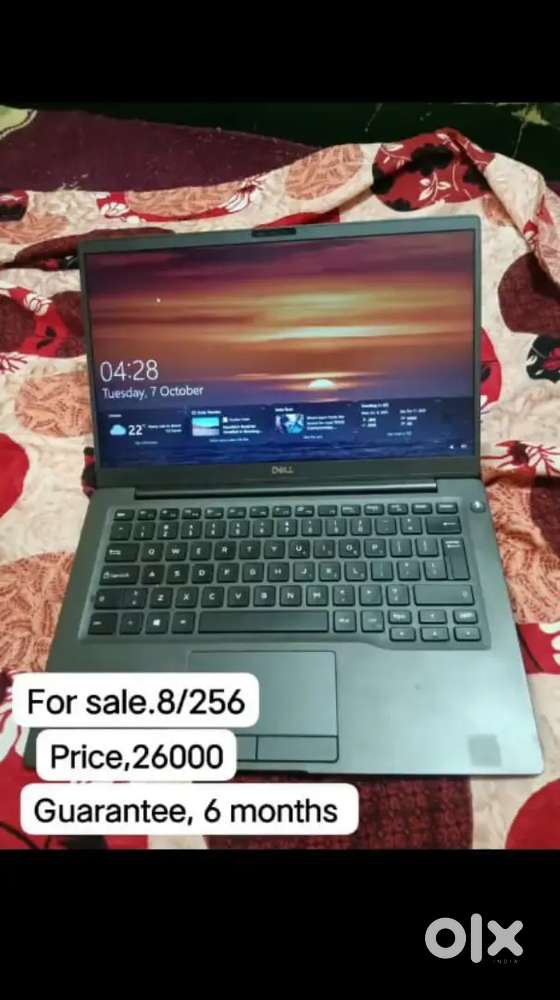 Dell laptop 8 gb ram 256 gb storage