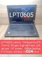(LPT0605) Lenovo  Thinkpad L470 second hand laptop
