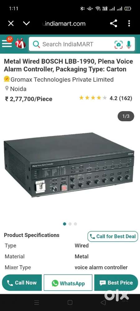 Bus amplifier good working good condition