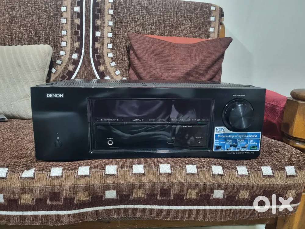 Denon jbl onkyo yamaha polk audio.