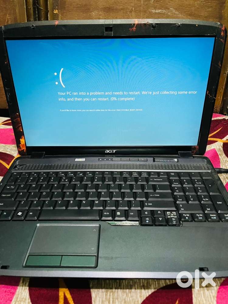 Acra laptop i3 generation 4gb ram 256 gb Hardik  Problem windows craft