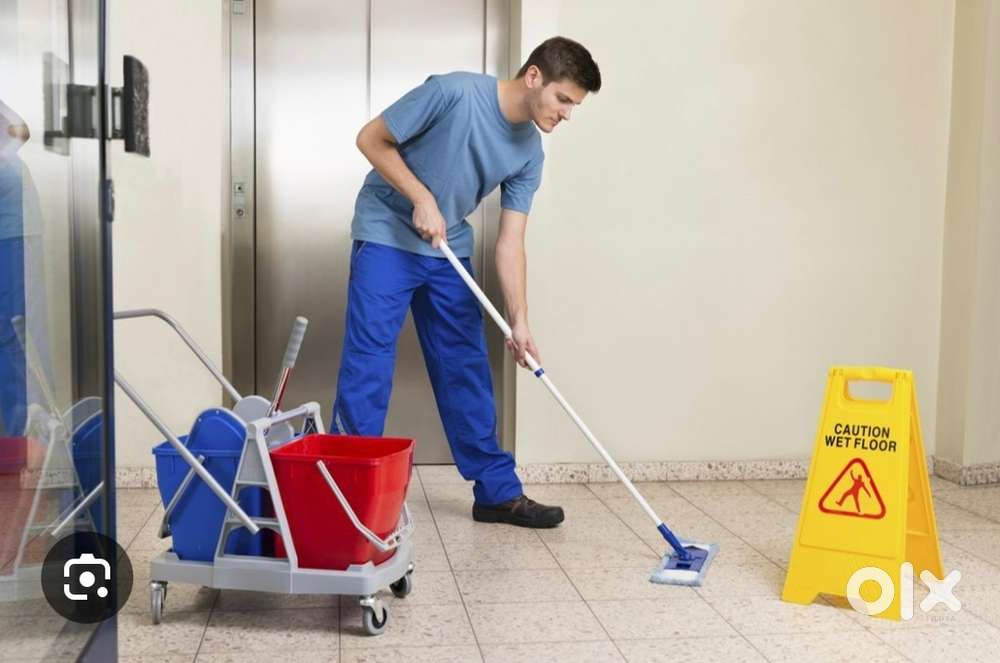 Need house keeping staff for office ऑफिस के लिए सफ़ाई क्रेन वाला चाहिए