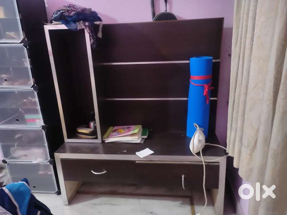Almirah and tv stand