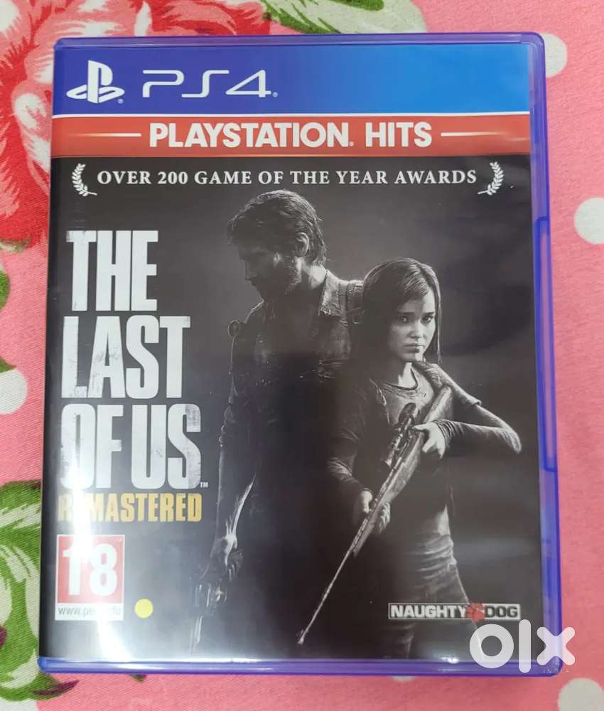 LAST OF US REMASTERED PS4 PHYSICAL DISC