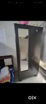 Godrej, Metal Cupboard with Mirror and locker, 30 years