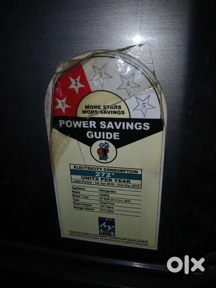 Godrej new fridge double door litre 230