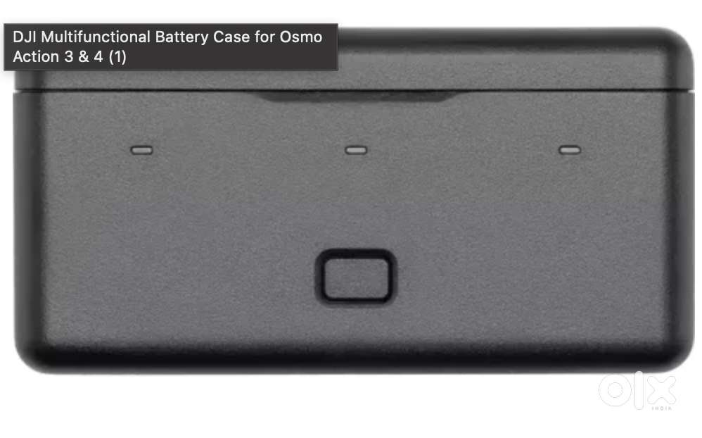 Dji battery case with 2 battery (unused, new)