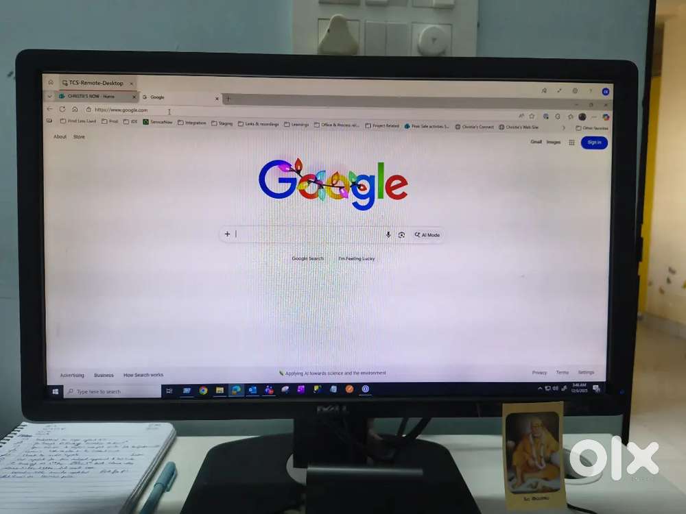 Dell lcd 21.5 inches monitor in good condition for sale.