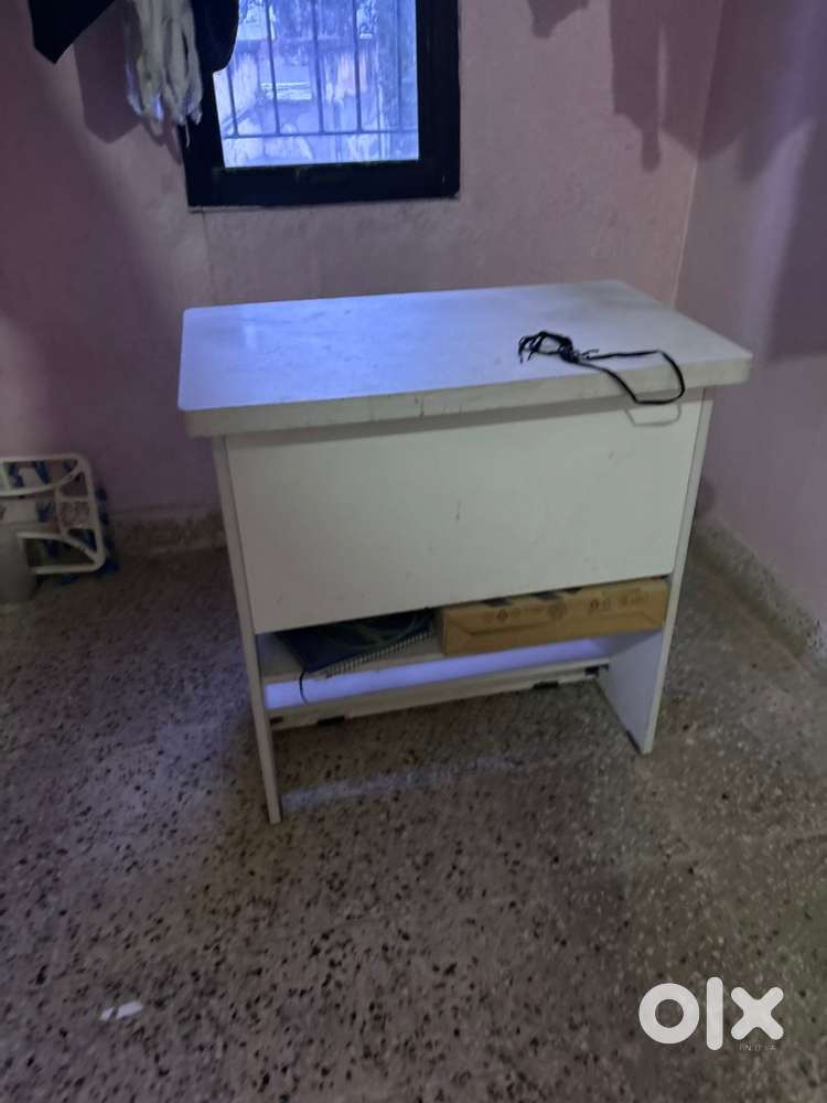 2 computer table and one revolving chair