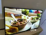 43inch freamlesss soundbar qled led tv with 1 year full warranty