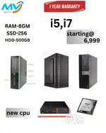 Cash on home delivery  Full Set  CPU = Branded  Monitor