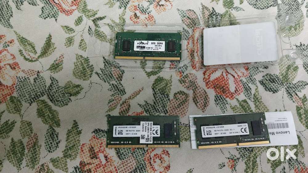 1* 8 GB SODIMM DDR 4 RAM 3200 MHZ