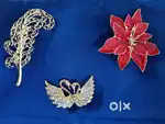 1 Gram Gold Coating Fancy Clips Men & Women
