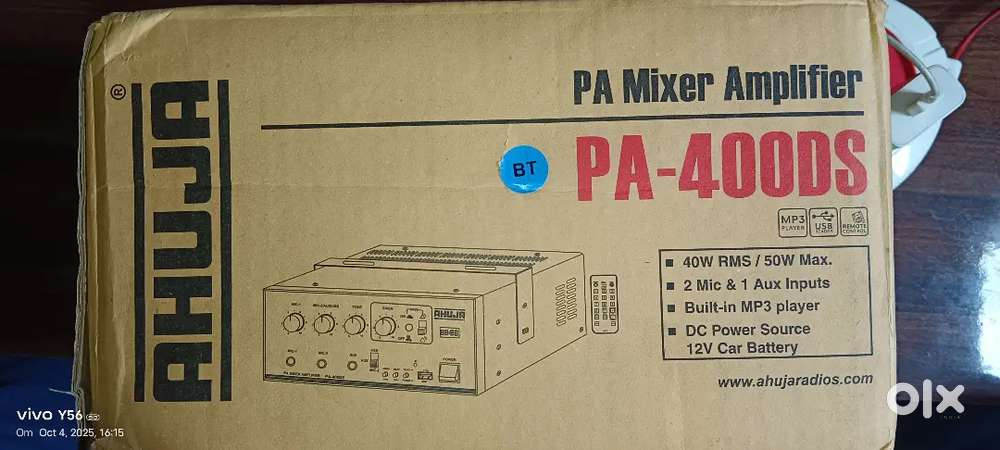 Ahuja amplifier  40 watt