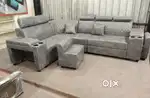 L TYPE CUP HOLDER HEAD REST  SOFA MANUFACTURING AT ZAM ZAM FURNITURE