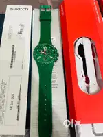 Swatch Swiss made unique watch purchased at Switzerland airport