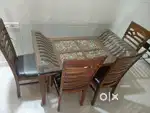 Sofa cum bed & 6 seater dining table urgenty want to sale