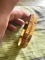 1 gram gold plated heavy kada
