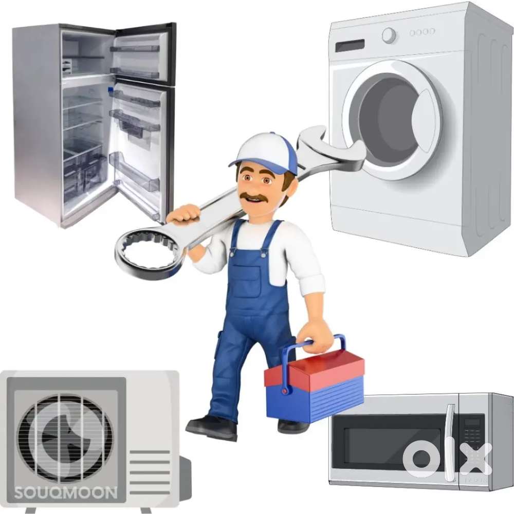 AC/. AND . WASHING MACHINE.FRIGE . MICROWAVE OVEN.