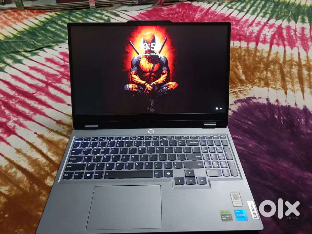 LENOVO LOQ I5 12450HX WITH 2050 GPU  1 YR OLD WITHOUT SINGLE SCRATCHES