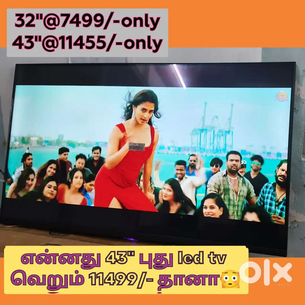 Low rate SONY new 43 inch smart led tv just 11233 only