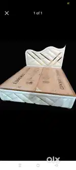New 6 by 6 king size bed