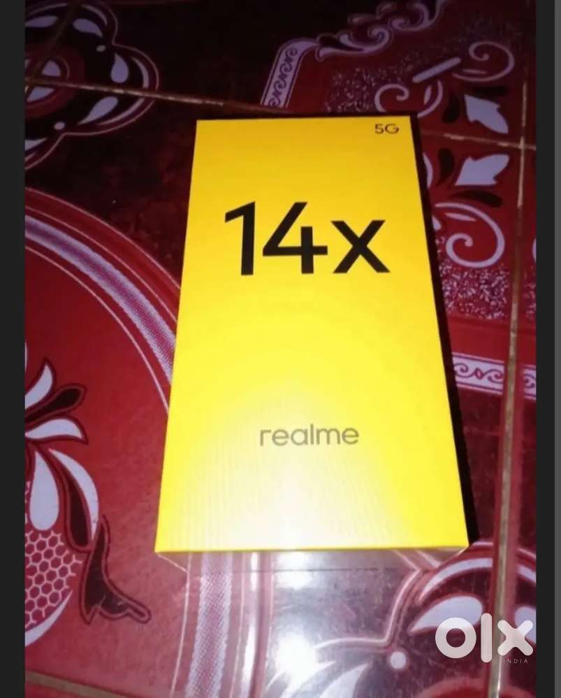 Realme 14x 5g one month phone urgent sale bill box available