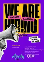 Earn ₹18,000 – Picker & Packer Warehouse Jobs – Fresher Friendly!
