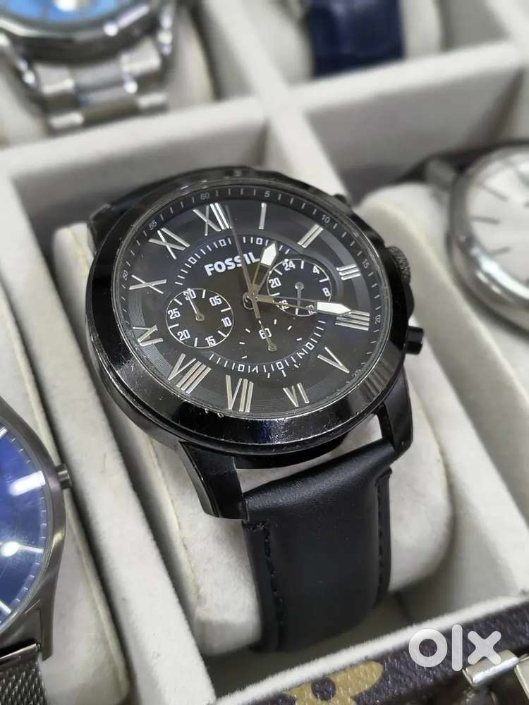 PREOWNED Fossil Grant Original Chrono Watch fully functional for sale