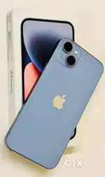 iphone 14 plus, 128GB, Blue, BH 86%. 2 years old. Excellent condition