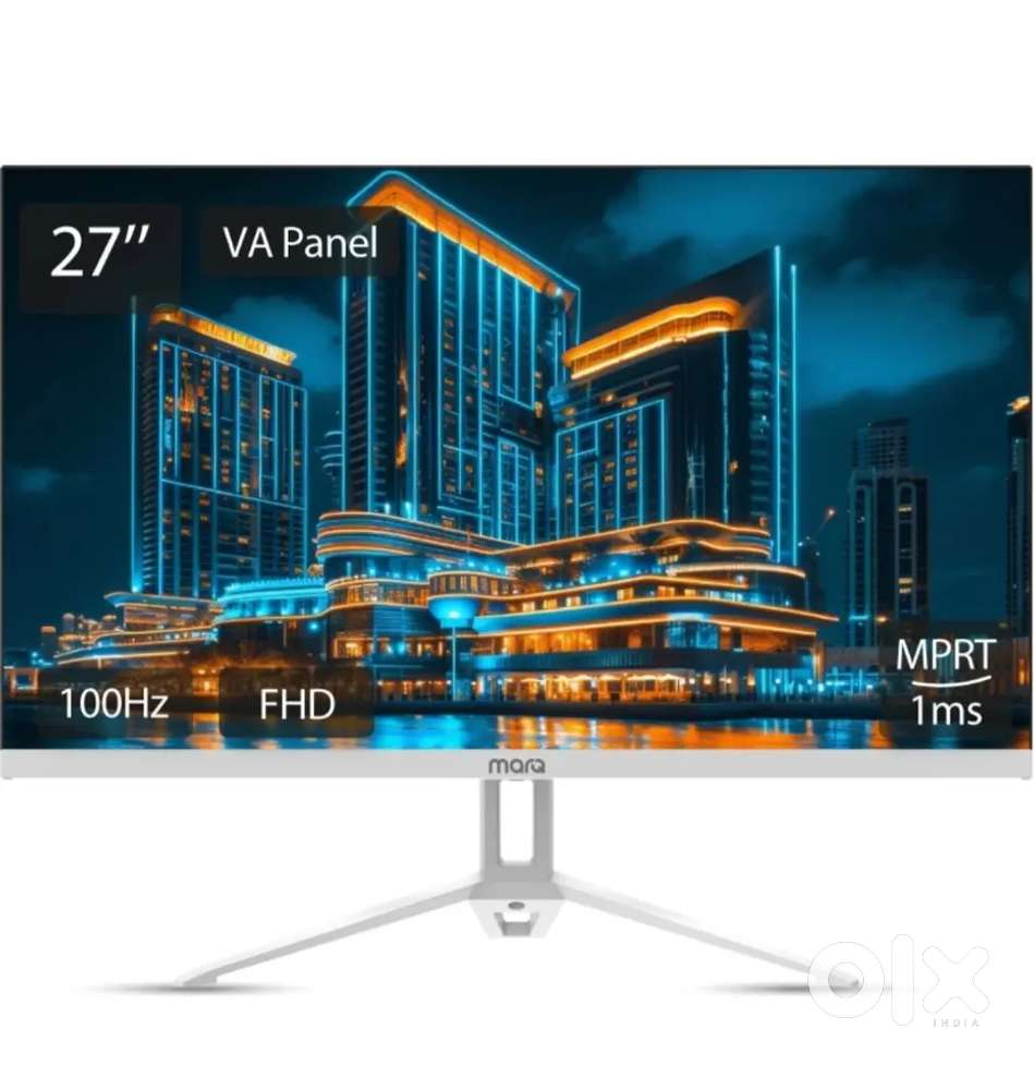 Marq Monitor 27 Inches with 100hz Refresh rate, Framless