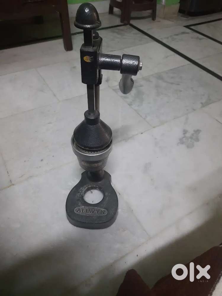 Hand press juicer