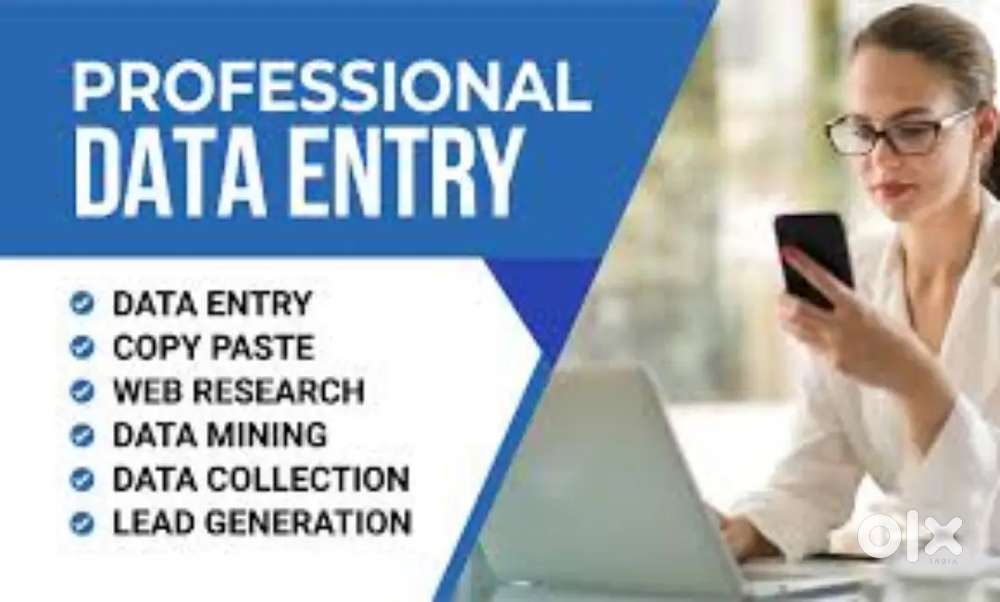 DATA ENTRY WORK FROM HOME or OFFICE