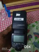 Godox V860 ii flash light very good condition,,price:3500rs
