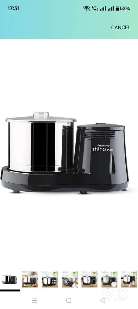 Coconut scrapper+wet grinder+atta maker